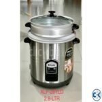 Miyako 3-in-1 3.0L Automatic Rice Cooker – Double Pot (SS & Non-Stick) with Glass Lid ASL-300-YLD
